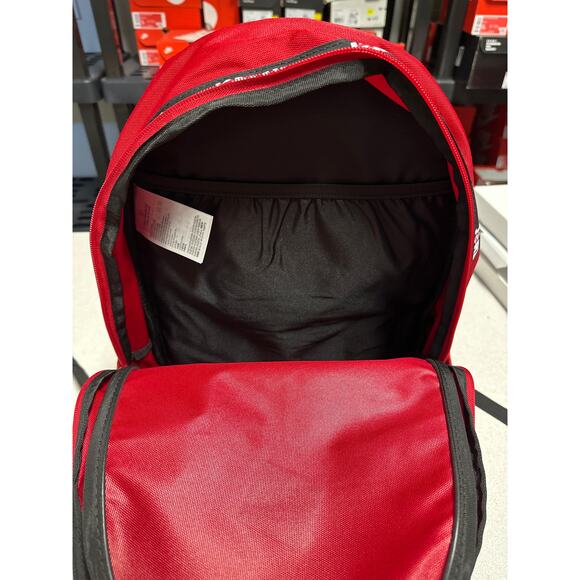 Air Jordan Jumpman Classics 13" Laptop School Backpack Black Red 9A0505-R78 - Picture 3 of 4